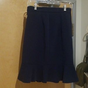 Navy mermaid skirt